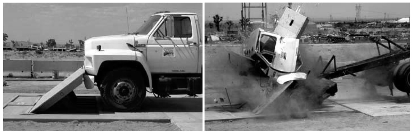 Figure 6-9: Vehicle barriers can effectively stop unwanted vehicles from entering a secure facility.